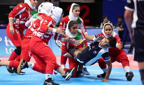 عکس ورزش کبدی بانوان