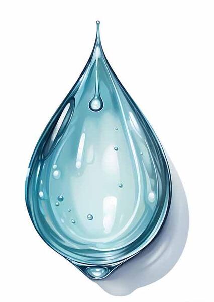 عکس قطره آب بزرگ