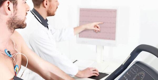 عکس تست ورزش قلب سالم
