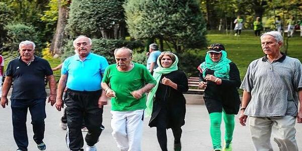 عکس از ورزش سالمندان