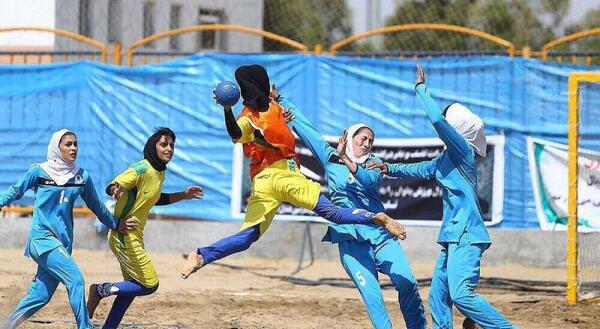 عکس ورزش هندبال بانوان