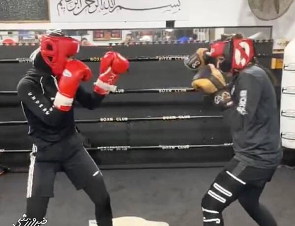 عکس ورزش بوکس دخترانه