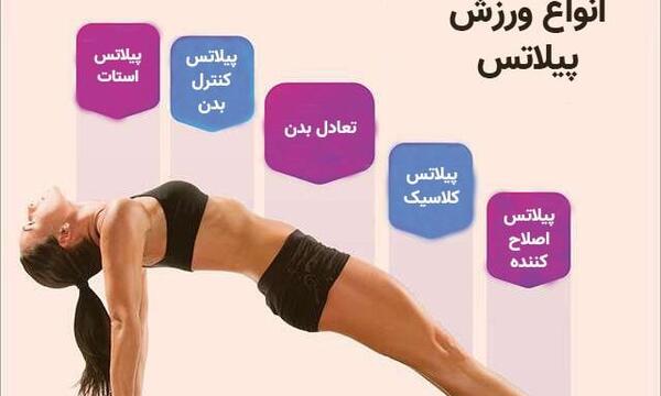 عکس از ورزش پیلاتس