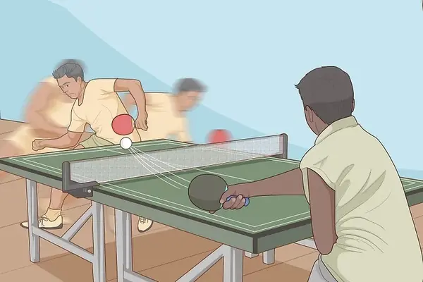 عکس از ورزش پینگ پنگ