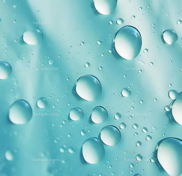 عکس از قطره آب