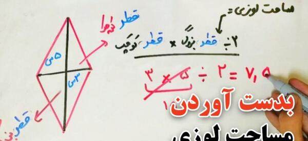 عکس قطر بزرگ لوزی
