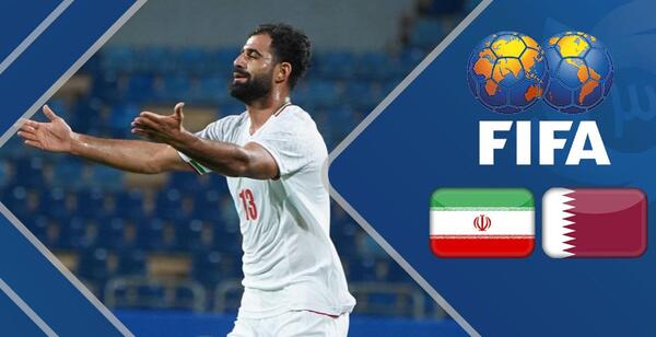 عکس بازی ایران با قطر