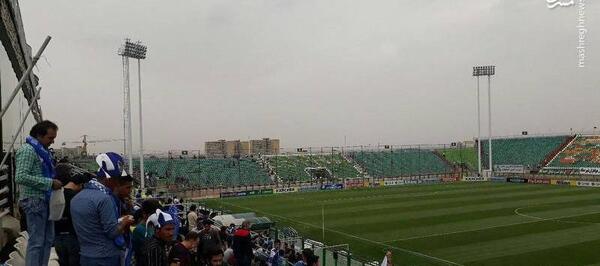 عکس از ورزشگاه فولادشهر