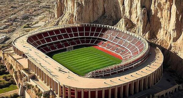 عکس ورزشگاه پرسپولیس هوش مصنوعی