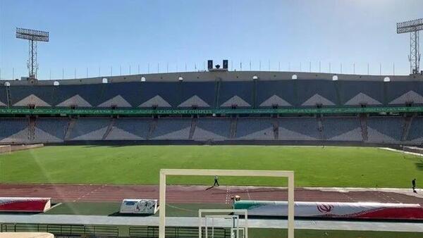 عکس ورزشگاه پرسپولیس توسط بانک شهر