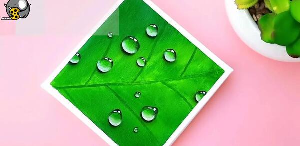 نقاشی عکس قطره آب کارتونی