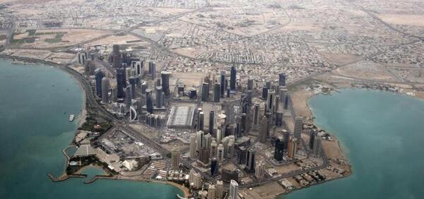 عکس کشور قطر در نقشه