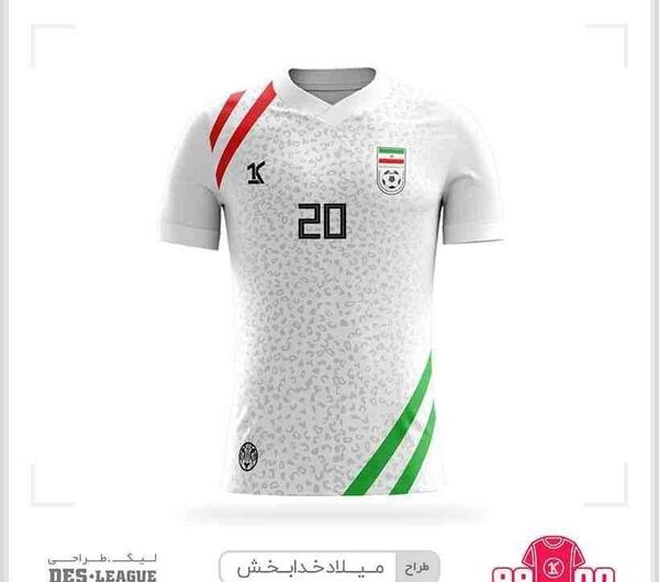 عکس لباس فوتبالی قطر