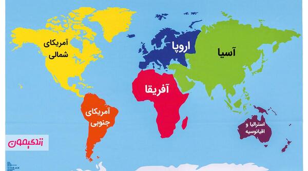 عکس کشور قطر روی نقشه