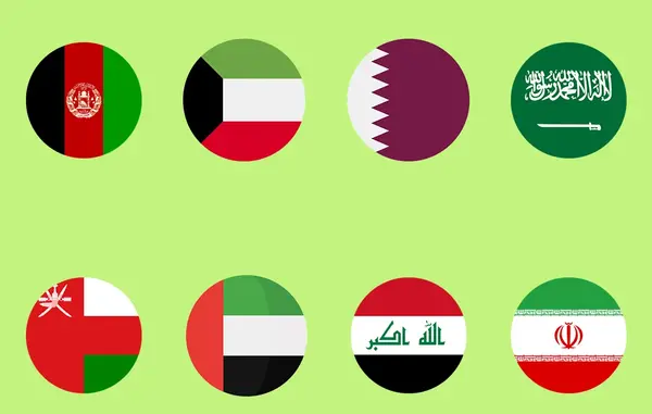 عکس از پرچم کشور قطر