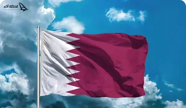 عکس از پرچم کشور قطر