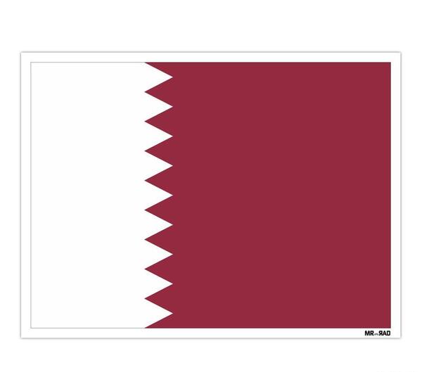 عکس از پرچم کشور قطر