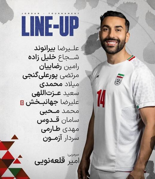 عکس ترکیب قطر مقابل ایران