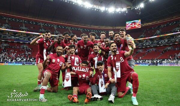 عکس از تیم ملی قطر