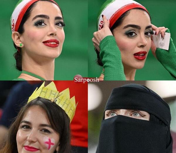 عکس زن قطری