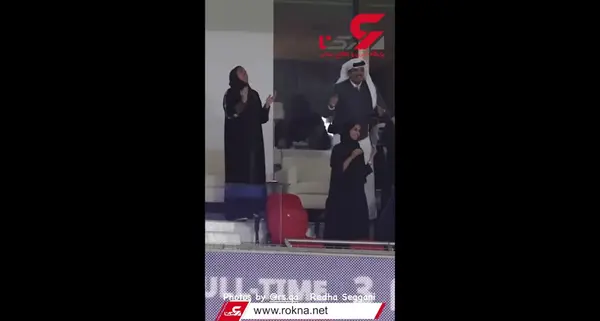 عکس زن اکرم عفیف قطری