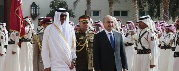 عکس رئیس جمهور کشور قطر