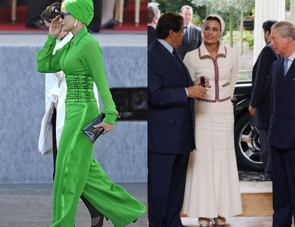 عکس همسر پادشاه قطر