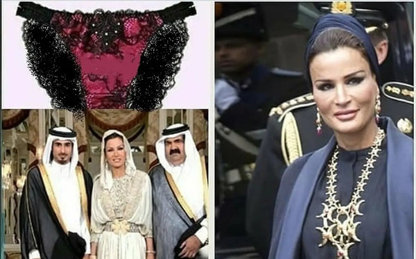 عکس همسر پادشاه قطر