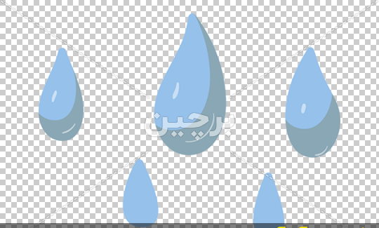 عکس قطره باران برای ادیت