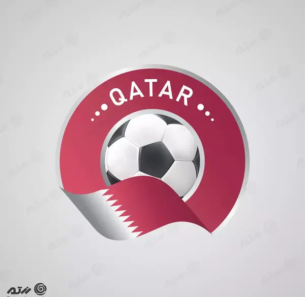عکس آرم جام جهانی قطر
