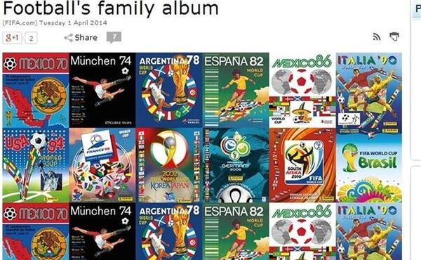 عکس جدول جام جهانی ۲۰۱۴