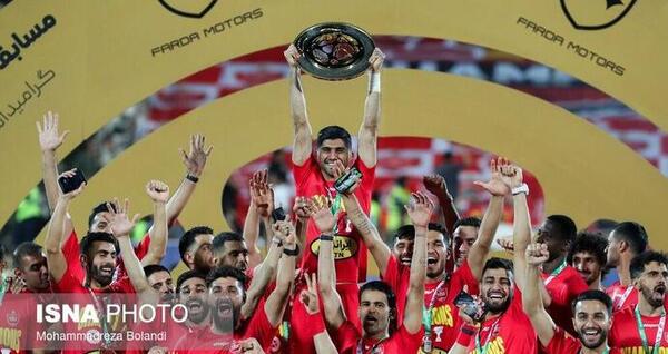 عکس پرسپولیس با جام جهانی