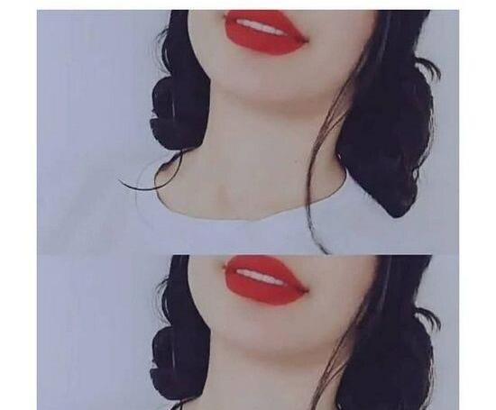 عکس دختر نیم رخ طبیعی