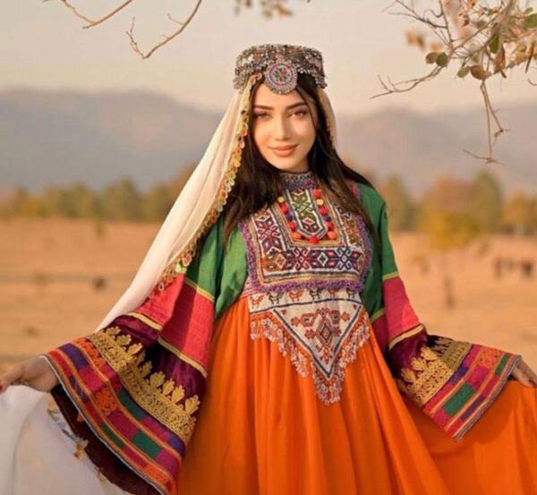 عکس دختر ساده افغانی