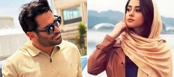 عکس محمدرضا گلزار در کنار همسرش