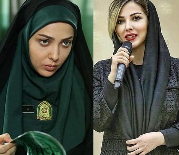عکس خانم پلیس ایرانی
