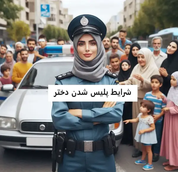 عکس پلیس خانم کارتونی
