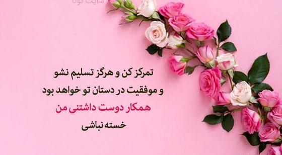 عکس خانم خسته نباشید خداحافظ