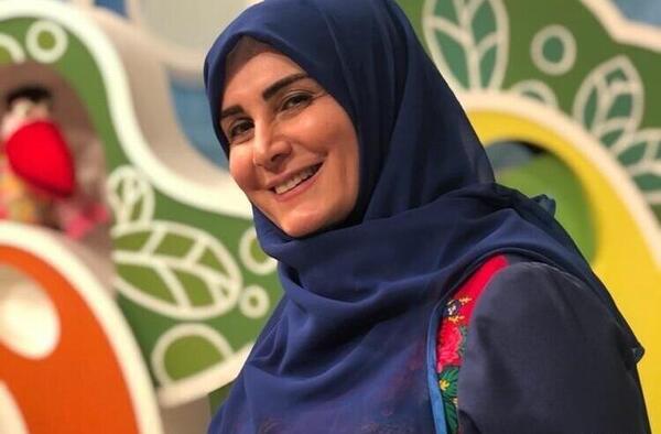 عکس خانم خامنه ای مجری برنامه کودک