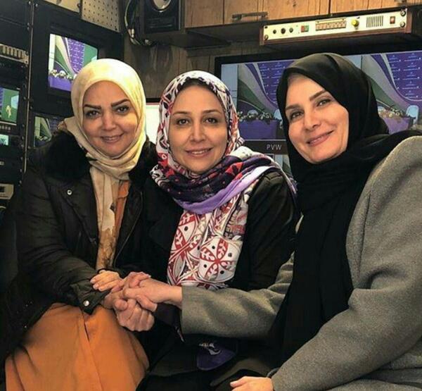 عکس خانم خامنه ای مجری برنامه کودک