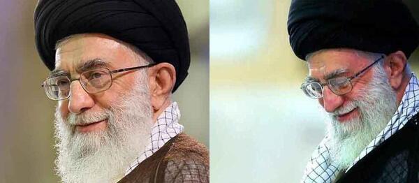 عکس خانم رهبر خامنه ای