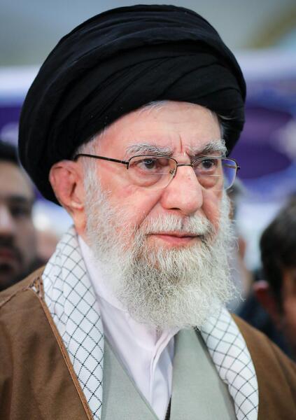 عکس خانم اقای خامنه ای