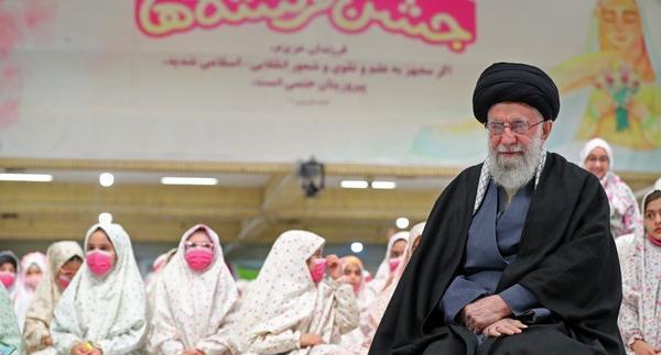 عکس خانم اقای خامنه ای