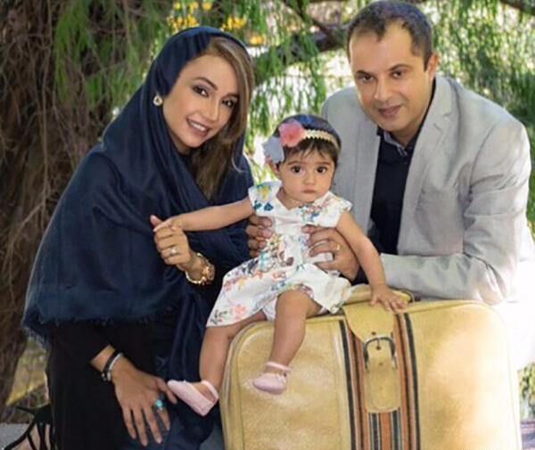 عکس خانم خانی و همسرش
