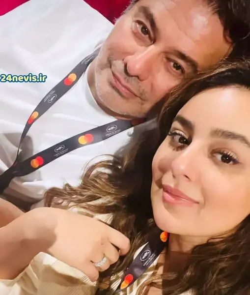 عکس خانم خانی و همسرش