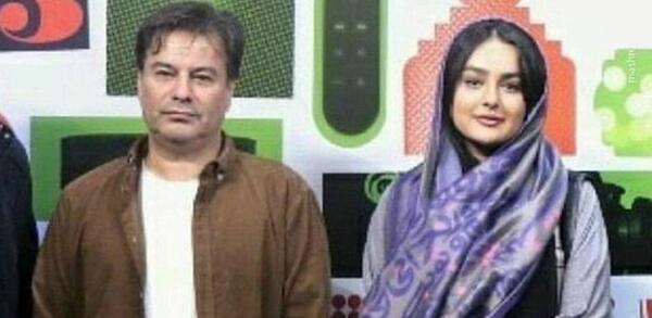 عکس خانم خانی مجری ایلام و همسرش