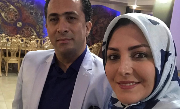 عکس خانم شریفی مقدم و همسرش