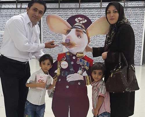 عکس خانواده خانم شریفی مقدم