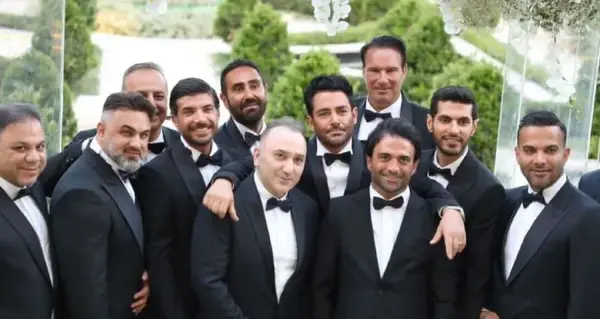 عکس عروسی محمدرضا گلزار و همسرش