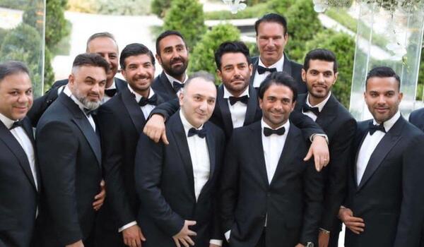 عکس الناز شاکردوست در عروسی گلزار